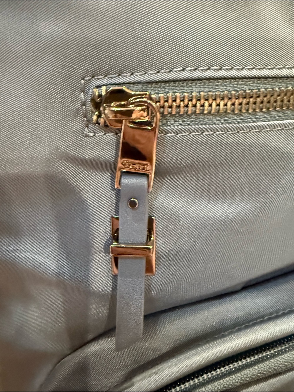 Tumi Light Blue Backpack with Front Pockets Fits 13” Laptop Muti Compartments - Picture 8 of 15